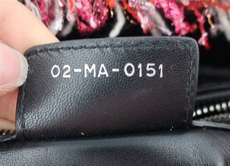 dior wallet serial number|Dior purse date code.